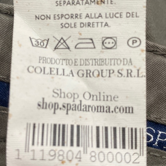 Spada Roma Italian Five Pocket Gabardine Trousers - Picture 12 of 12